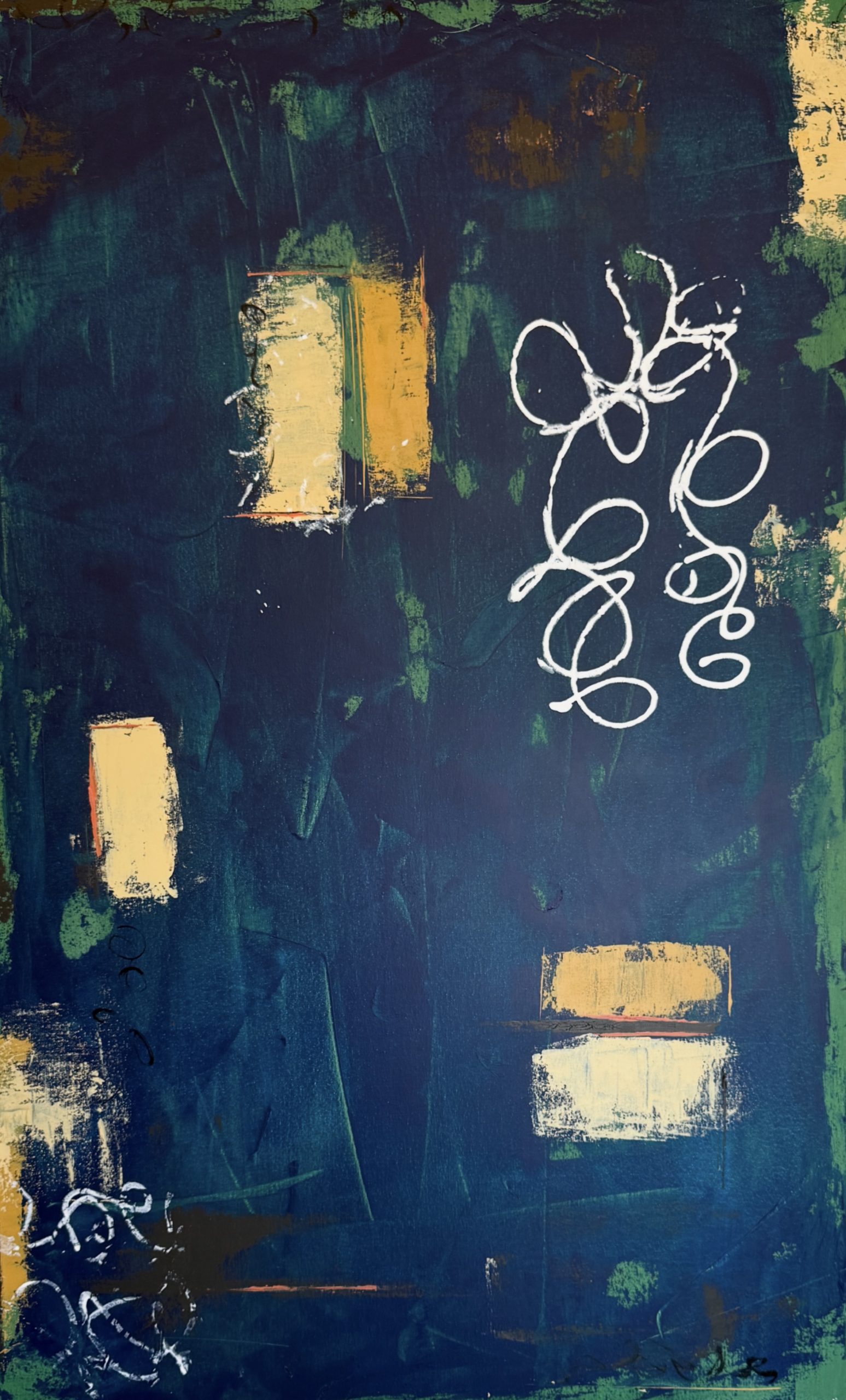 Wendy Greenhut: Three Abstract Paintings